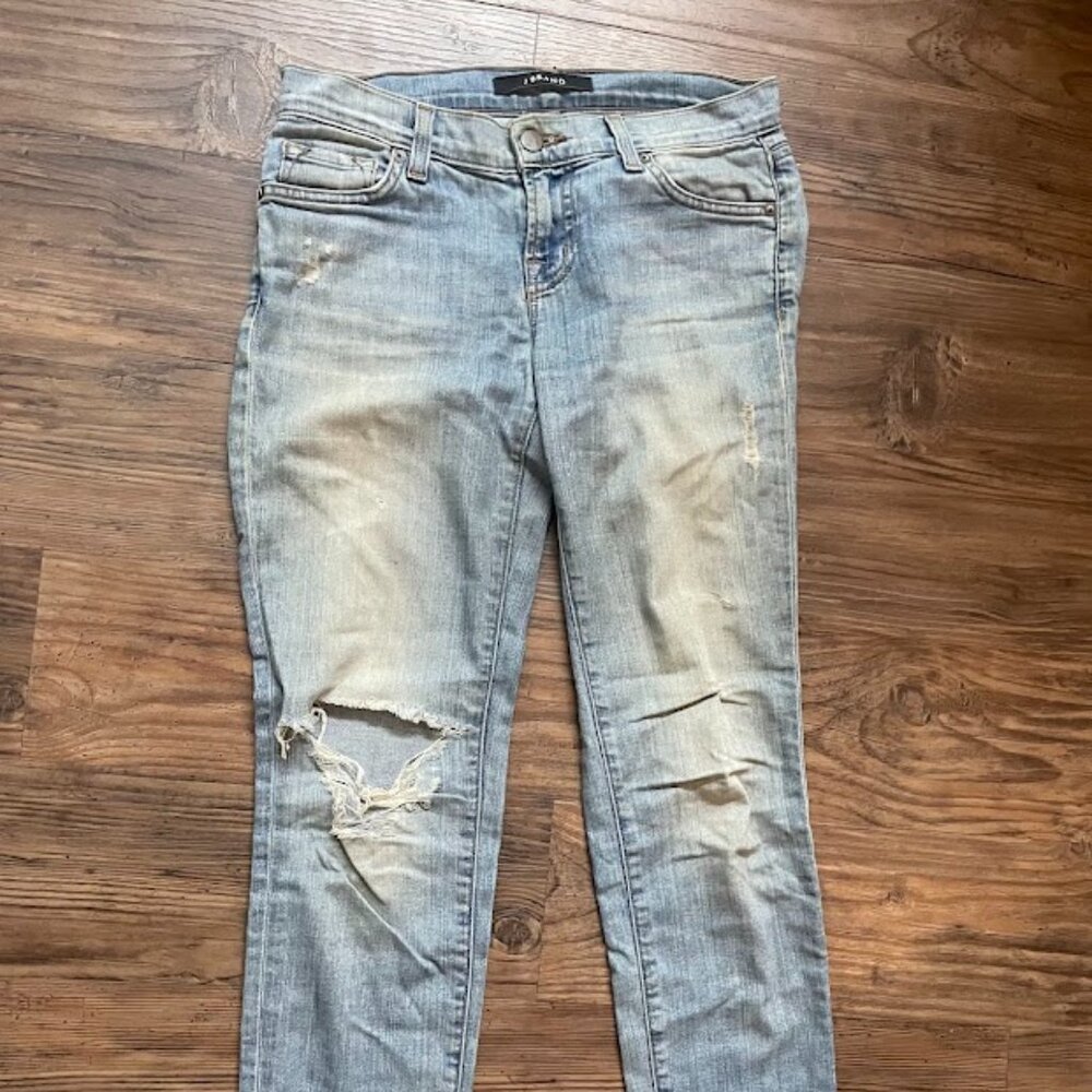 J Brand Washed Denim Jeans